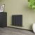 Reina Neva Designer Radiator 550mm H x 590mm W Double Anthracite