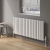 Reina Neva Single Designer Horizontal Radiator 550mm H x 413mm W White