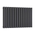 Reina Neva Designer Radiator 550mm H x 826mm W Double Anthracite