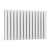 Reina Neva Double Designer Horizontal Radiator 550mm H x 826mm W White