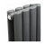Reina Neva Designer Radiator 550mm H x 1003mm W Double Anthracite