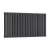 Reina Neva Designer Radiator 550mm H x 1003mm W Double Anthracite