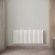 Reina Neva Single Designer Horizontal Radiator 550mm H x 1180mm W White