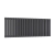 Reina Neva Double Designer Horizontal Radiator 550mm H x 1416mm W Anthracite