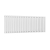 Reina Neva Single Designer Horizontal Radiator 550mm H x 1416mm W White