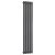 Reina Neva Single Designer Vertical Radiator 1500mm H x 295mm W Anthracite