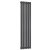 Reina Neva Designer Radiator 1500mm H x 354mm W Single Anthracite