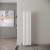 Reina Neva Designer Radiator 1500mm H x 354mm W Single White