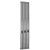 Reina Neva Designer Radiator 1800mm H x 354mm W Single Chrome