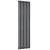 Reina Neva Single Designer Vertical Radiator 1800mm H x 472mm W - Anthracite