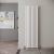 Reina Neva Designer Radiator 1800mm H x 531mm W Single White