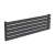 Reina Nevah Single Designer Horizontal Radiator 295mm H x 1000mm W Anthracite