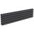 Reina Nevah Double Designer Horizontal Radiator 295mm H x 1200mm W Anthracite