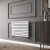 Reina Nevah Single Designer Horizontal Radiator 590mm H x 800mm W White