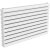 Reina Nevah Double Designer Horizontal Radiator 590mm H x 1000mm W White