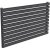 Reina Nevah Single Designer Horizontal Radiator 590mm H x 1000mm W Anthracite