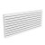 Reina Nevah Double Designer Horizontal Radiator 590mm H x 1400mm W White