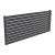 Reina Nevah Single Designer Horizontal Radiator 590mm H x 1400mm W Anthracite