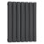 Reina Neval Double Horizontal Aluminium Radiator 600mm H x 404mm W Anthracite
