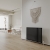 Reina Neval Single Horizontal Aluminium Radiator 600mm H x 817mm W Anthracite