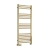 Reina Ottone Brushed Brass Designer Heated Ladder Towel Rail