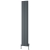 Reina Piatto Double Vertical Aluminium Radiator 1800mm H x 295mm W - Anthracite | Thumbnail Image
