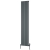Reina Piatto Single Vertical Aluminium Radiator 1800mm H x 370mm W - Anthracite | Thumbnail Image