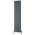 Reina Piatto Double Vertical Aluminium Radiator 1800mm H x 445mm W - Anthracite | Thumbnail Image
