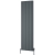 Reina Piatto Double Vertical Aluminium Radiator 1800mm H x 520mm W - Anthracite | Thumbnail Image