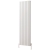Reina Piatto Double Vertical Aluminium Radiator 1800mm H x 520mm W - White | Thumbnail Image
