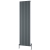 Reina Piatto Single Vertical Aluminium Radiator 1800mm H x 520mm W - Anthracite | Thumbnail Image