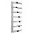 Reina Piazza Designer Heated Towel Rail 1270mm H x 500mm W Polished