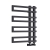 Reina Pietra Designer Heated Towel Rail 720mm H x 530mm W - Anthracite | Thumbnail Image