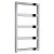 Reina Rezzo Designer Heated Towel Rail 740mm H x 450mm W Chrome