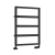Reina Rezzo Designer Heated Towel Rail 740mm H x 550mm W - Black