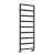 Reina Rezzo Designer Heated Towel Rail 1460mm H x 450mm W - Black