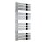 Reina Ricadi Polished Stainless Steel Designer Heated Towel Rail