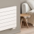 Reina Rienza Horizontal Aluminium Radiator 565mm H x 1200mm W - White | Thumbnail Image