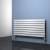 Reina Rione Single Designer Horizontal Radiator 550mm H x 1200mm W White