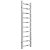 Reina Serena Square Tube Heated Towel Rail 1200mm H x 300mm W Chrome
