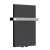 Reina Slimline Vertical Designer Radiator 470mm H x 300mm W Textured Matt Anthracite