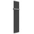 Reina Slimline Vertical Designer Radiator 1470mm H x 300mm W Textured Matt Anthracite