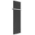 Reina Slimline Vertical Designer Radiator 1470mm H x 400mm W Textured Matt Anthracite