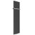 Reina Slimline Vertical Designer Radiator 1770mm H x 400mm W Textured Matt Anthracite