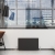 Reina Slimline Horizontal Designer Radiator 600mm H x 800mm W Textured Matt Anthracite
