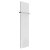 Reina Slimline Vertical Designer Radiator 1770mm H x 400mm W Textured Matt White