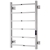 Reina Velino Electric Heated Towel Rail 800mm H x 500mm W - Polished | Thumbnail Image