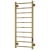 Reina Velino Dry Electric Stainless Steel Square Bar Heated Towel Rail