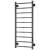Reina Velino Dry Electric Stainless Steel Square Bar Heated Towel Rail