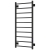 Reina Velino Dry Electric Stainless Steel Square Bar Heated Towel Rail